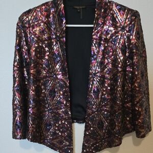 Alberto MakaliMulticolor Sequin Blazer